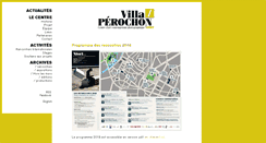 Desktop Screenshot of cacp-villaperochon.com